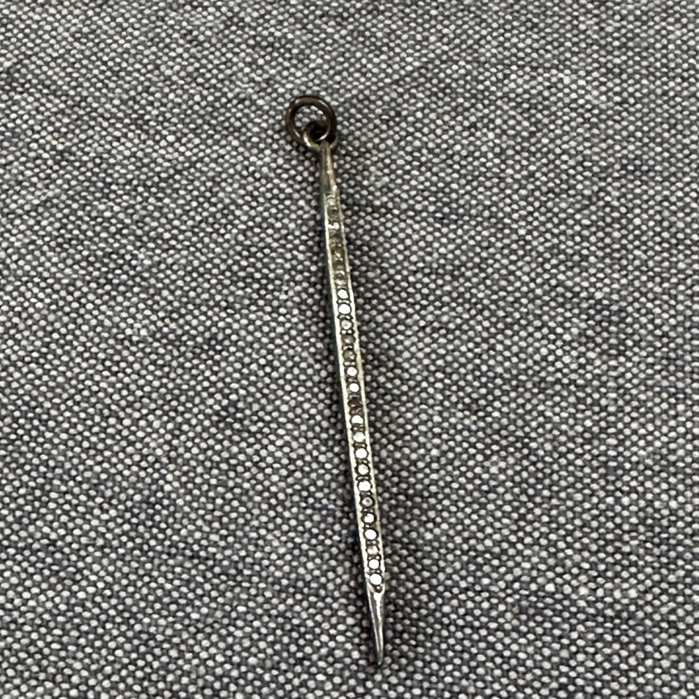 Beautiful PAVE DIAMOND PENDANT.